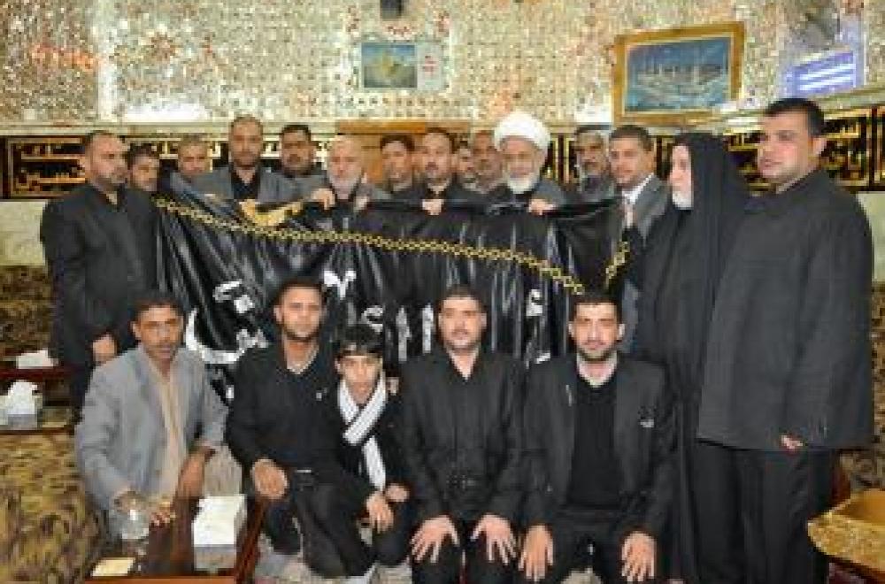 على مدى ثلاثة عشر يوما من شهر محرم العتبة العلوية المقدسة تستقبل المعزين بمصاب الحسين(عليه السلام)
