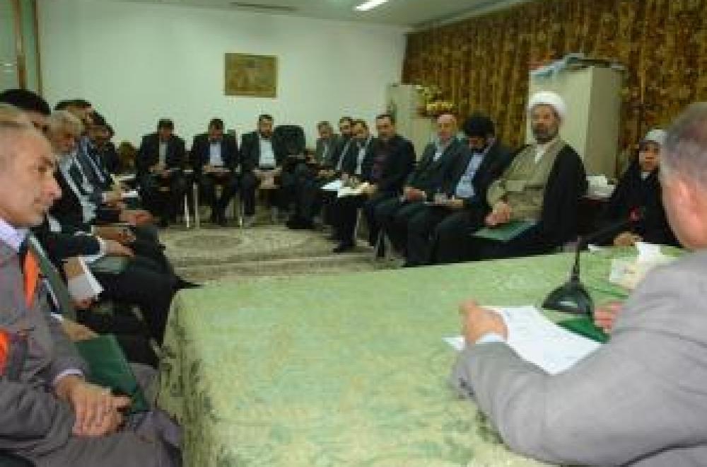 الأستاذ زهير شربة يرأس اجتماع الهيأة التنفيذية