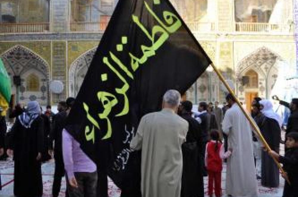 بمناسبة الذكرى الأليمة لشهادة الزهراء (عليها السلام) موكب الإمام المنتظر (عليه السلام) يعزي امير المؤمنين(عليه السلام)