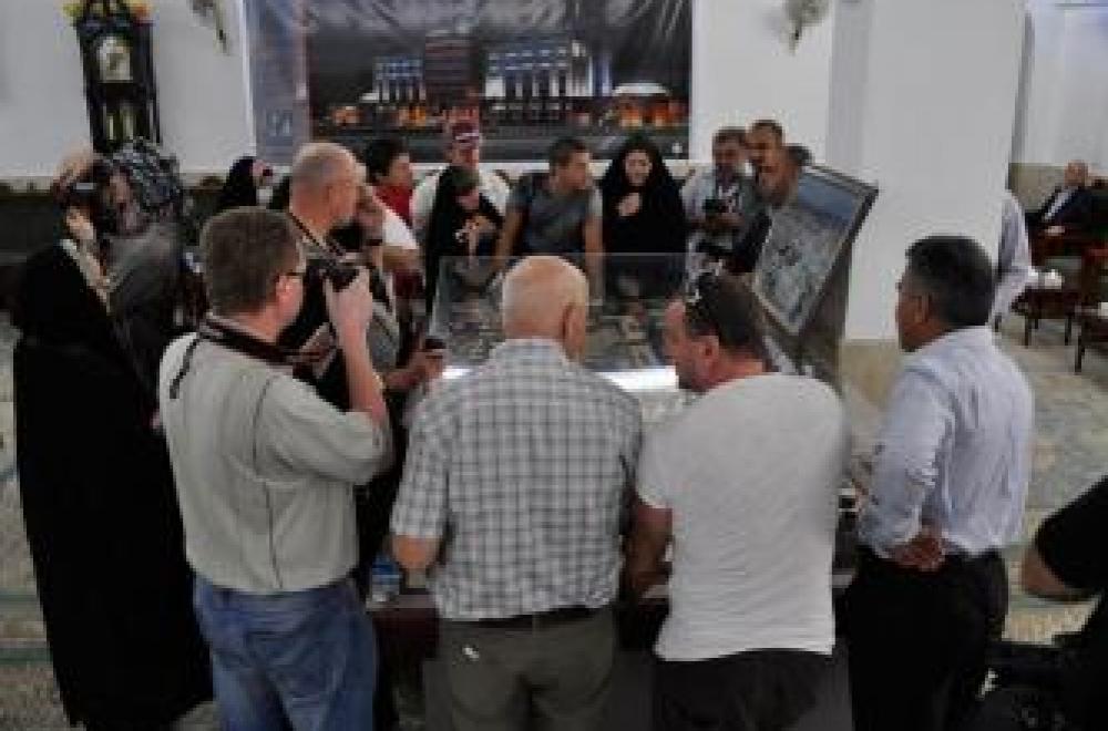 جاليات العالم تتوافد للتشرف بزيارة العتبة العلوية المطهرة