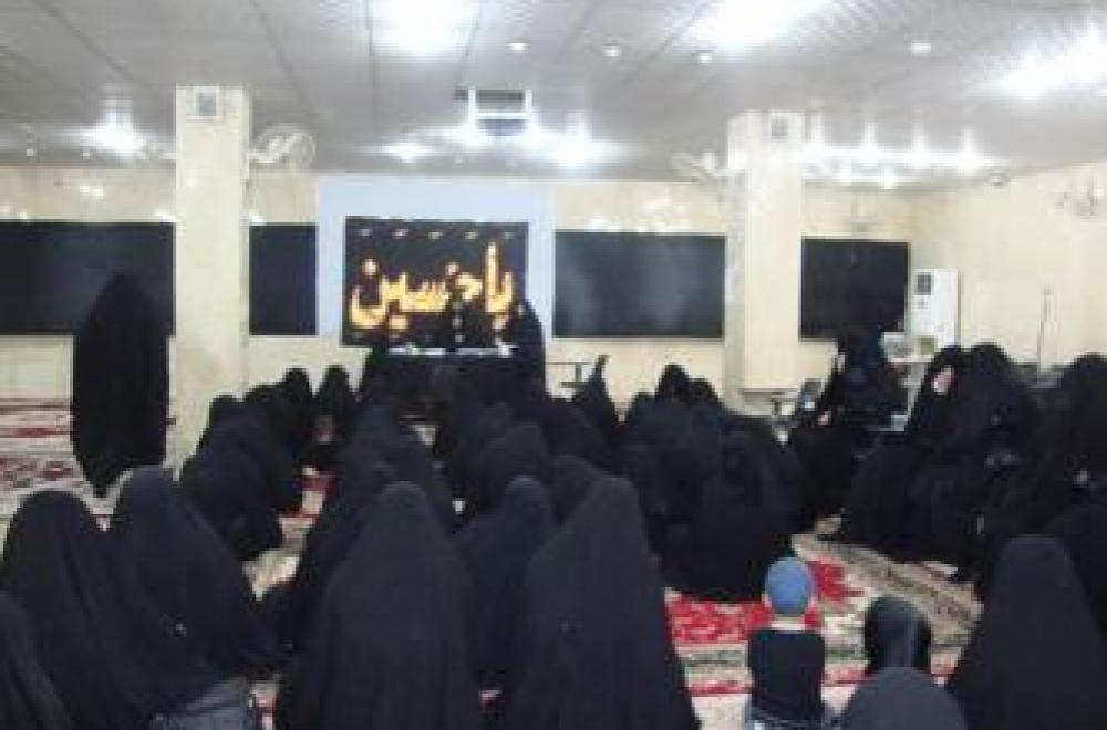 العتبة العلوية المقدسة تحتضن مجالس العزاء الحسيني النسوية طيلة أيام شهر محرم الحرام