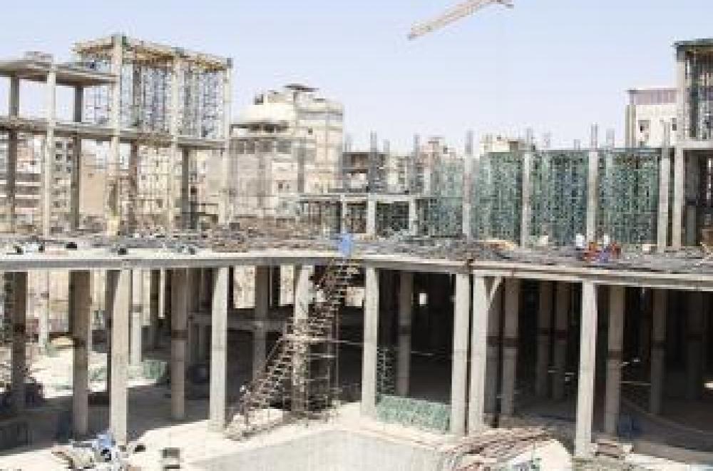 الأمانة العامة للعتبة العلوية المقدسة تؤكد إقرار مجلس النجف لمشاريع التوسعة ووصول نسبة 60% من الهياكل الكونكريتية لمشروع صحن فاطمة عيها السلام