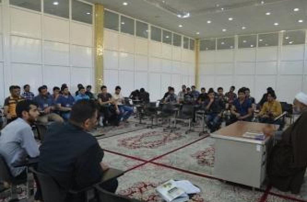 العتبة العلوية المقدسة تستقبل الوفد الرسالي الطلابي السادس من جامعة واسط