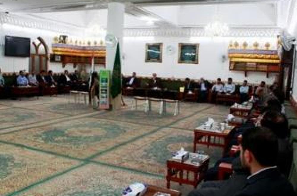 الأمين العام للعتبة العلوية المقدسة ...(علاقة الإنسان مع الله تبارك وتعالى ومع أوليائه علاقة فطرية وإنسانية المنشأ)