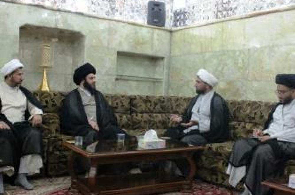 مدير مركز الزهراء ( عليها السلام ) الثقافي في ميشيغان يزور العتبة العلوية المقدسة