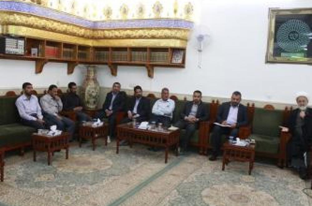 الأمين العام للعتبة العلوية المقدسة في لقائه الإسبوعي بالمنتسبين : كلّ الأعمال الشعائرية لا يمكن أن تكون مُحَقِّقة للغايات إلا بِنَيّة القربى إلى الله تعالى