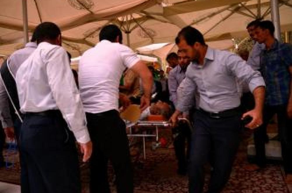 منتسبو العتبة العلوية المقدسة يتمكنون من إنقاذ حياة أحد الزائرين الكرام