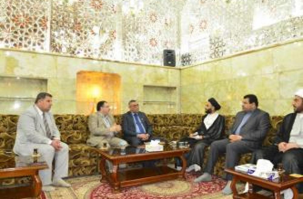 العتبة العلوية المقدسة تناقش آفاق التعاون التخصصي مع وزارة التربية