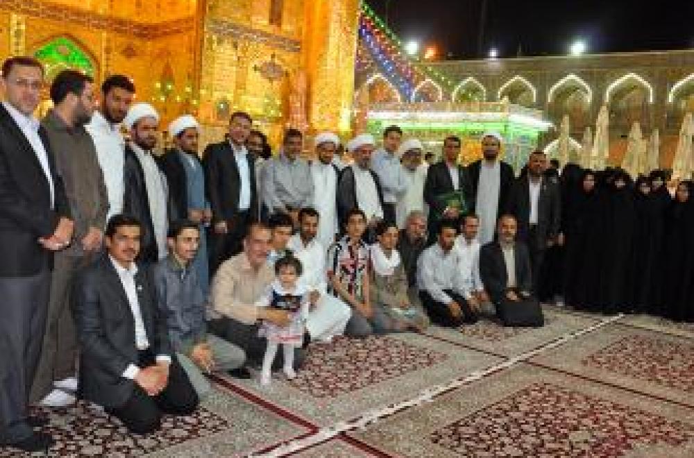 العتبة العلوية المقدسة تحتضن محفلا قرآنيا ضمَّ أكثر من 30 حافظ وحافظة لكتاب الله العزيز