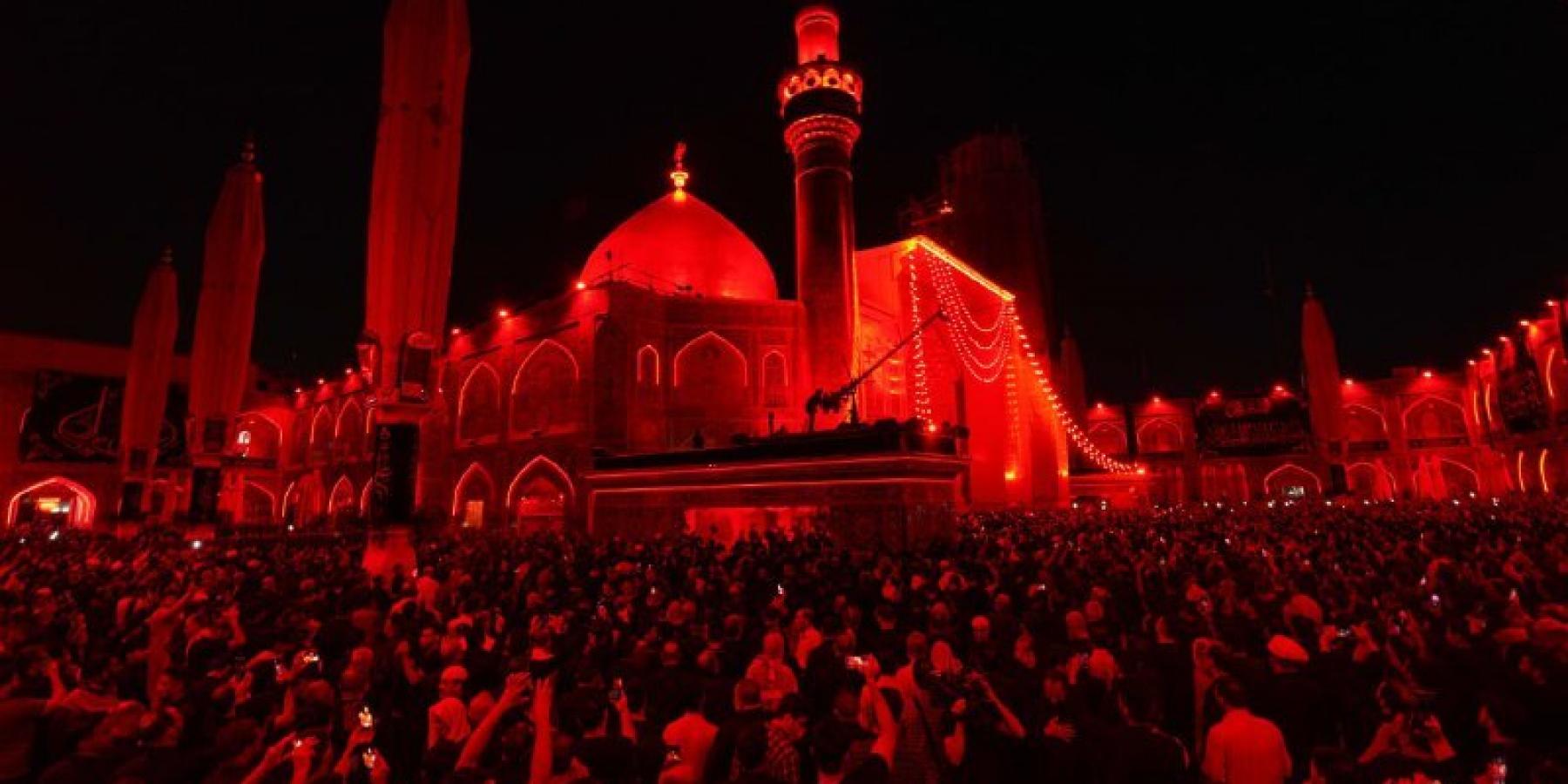 رحم الله من نادى وا علياه ... نَدبت مجلس العزاء في الصحن الشريف باستشهاد أبي الأيتام علي (عليه السلام) –صور -