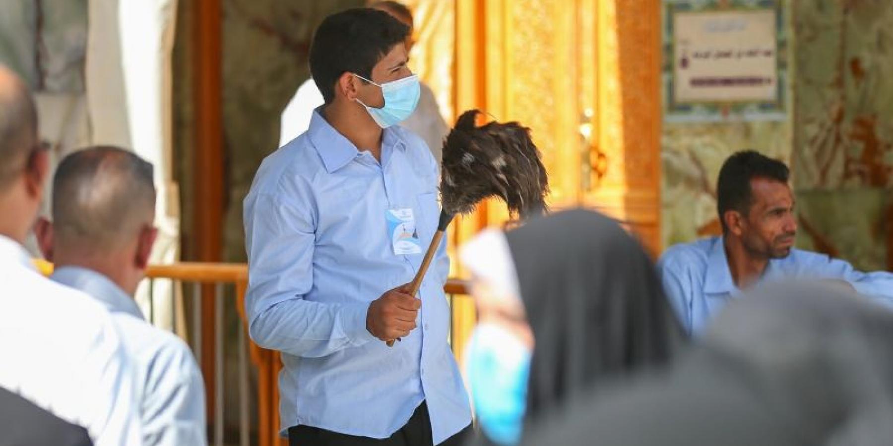 العتبة العلوية تستنفر جهود منتسبيها لخدمة الزائرين في عيد الأضحى المبارك