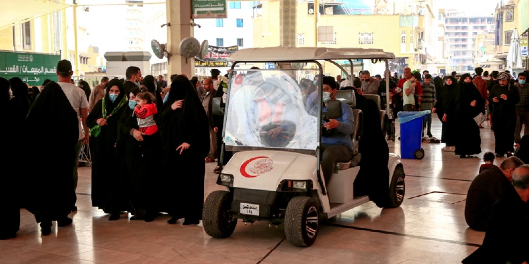 السلامة المهنية في العتبة العلوية تنفذ إجراءات احترازية مبكرة لخدمة الزائرين في عيد الغدير الأغر