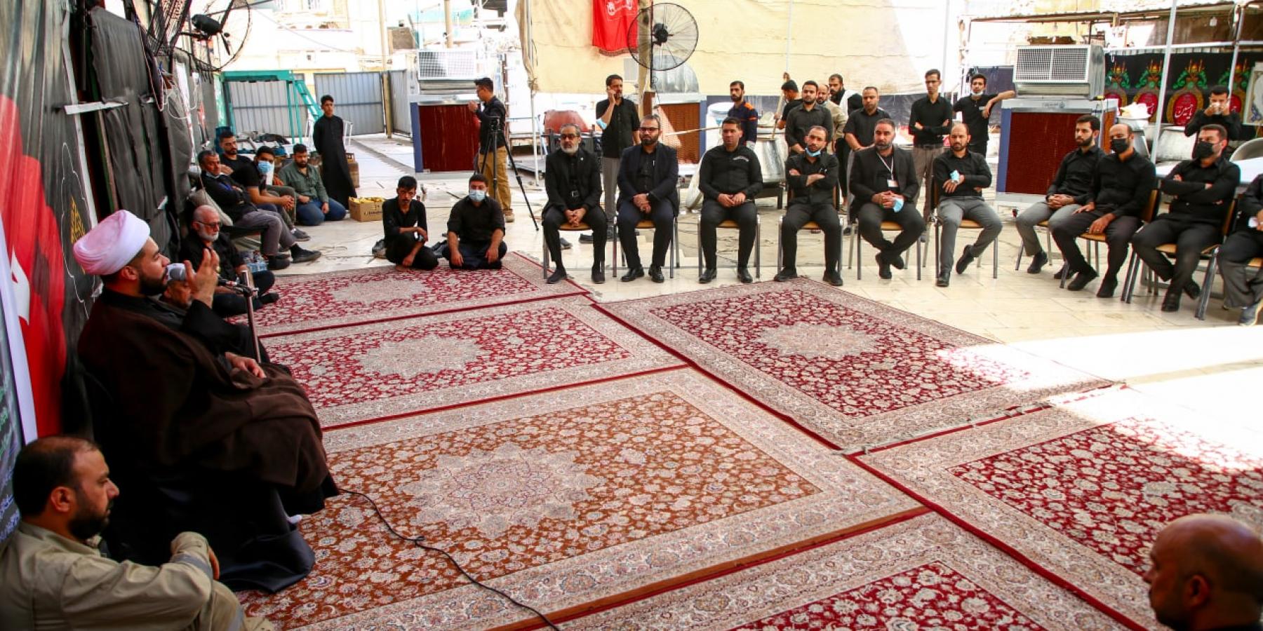 العتبة العلوية المقدسة تستذكر المتوفين من منتسبي وخَدمة أمير المؤمنين(ع) خلال مجلس عزاء الإمام المجتبى (ع) 