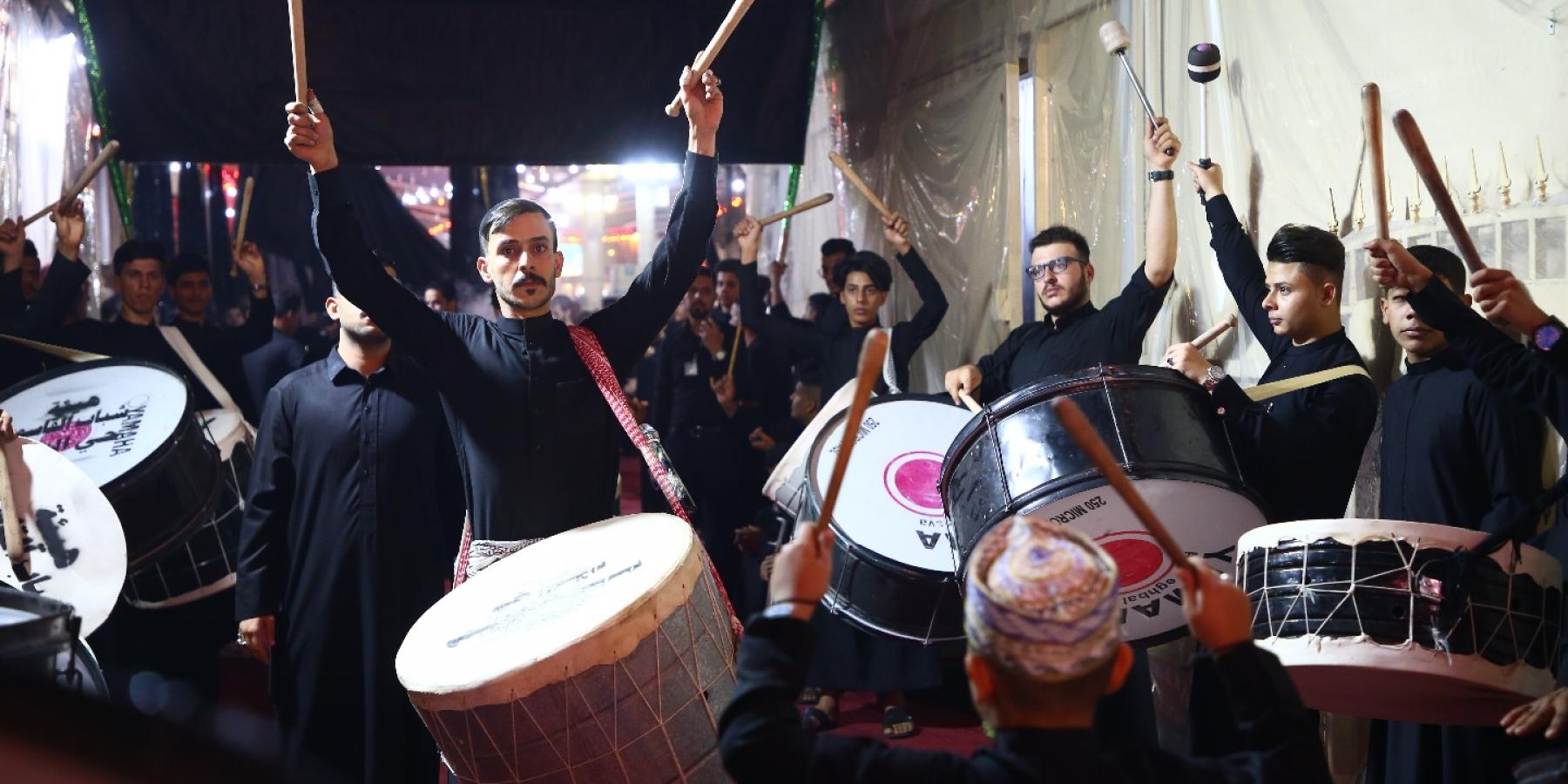هيئة المواكب في العتبة العلوية تستنفر جهودها لتقديم الخدمات الميدانية للزائرين 