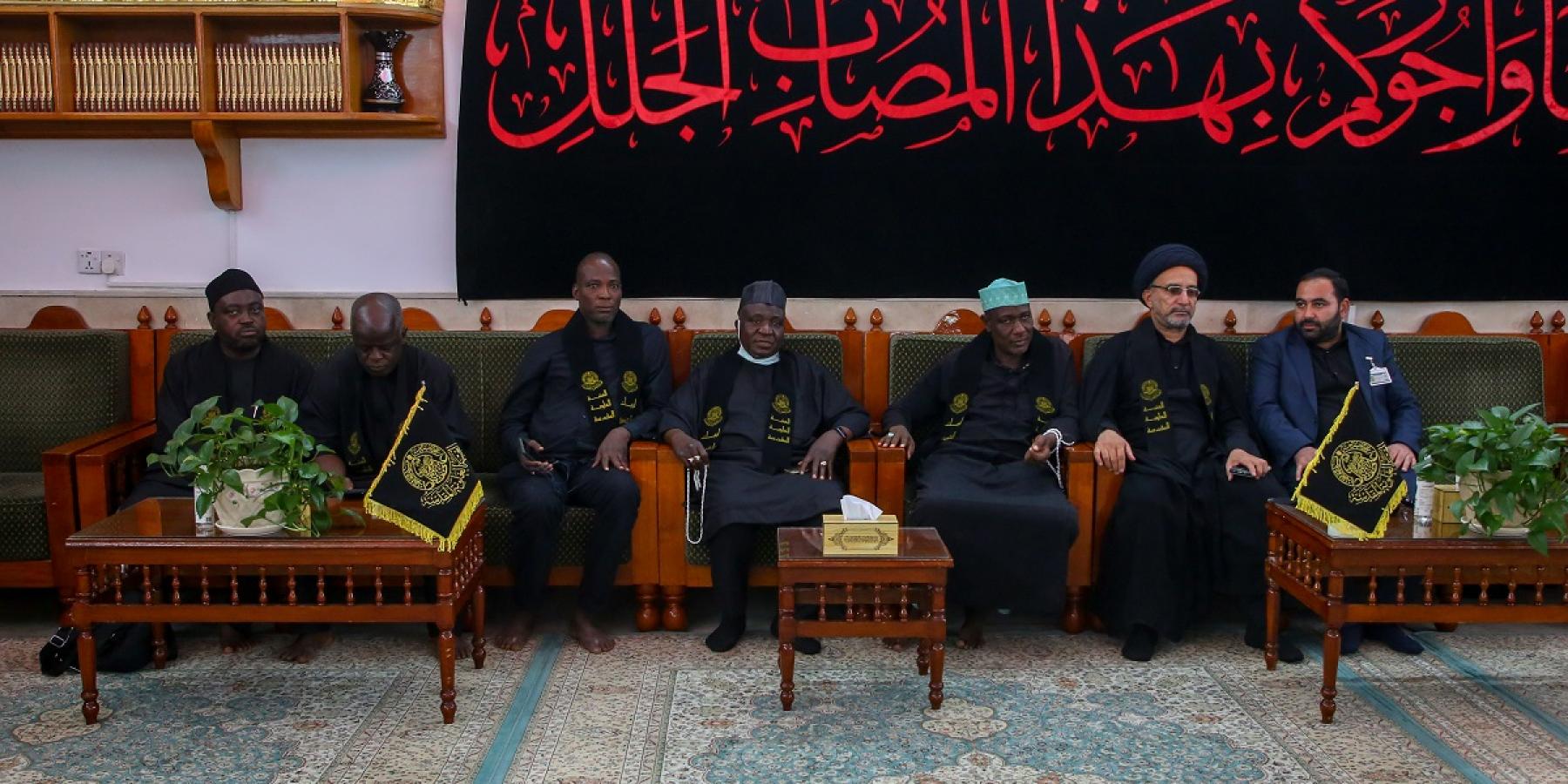 قسم العلاقات في العتبة العلوية المقدسة مستمر في برامج استقبال الضيوف ودعم الخدمات لزائري الأربعين       
