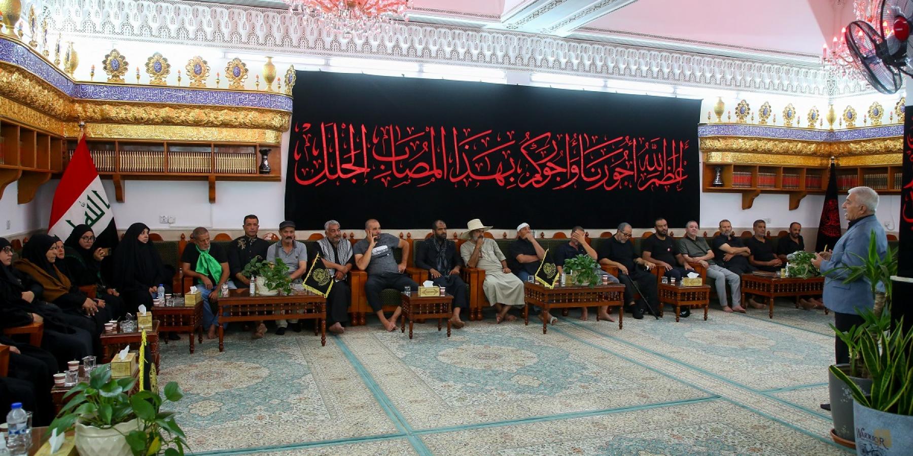 وفد من تونس الخضراء يتشرف بزيارة مرقد أمير المؤمنين (ع) 
