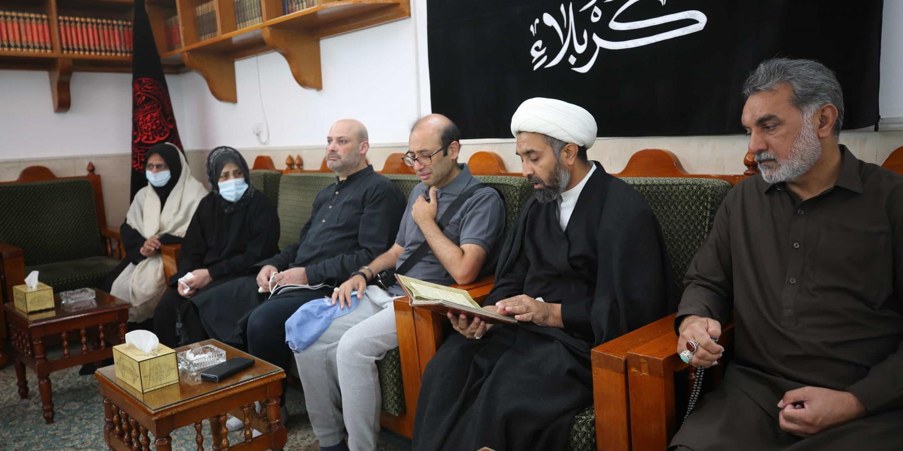 العتبة العلوية المقدسة تستضيف وفداً من الولايات المتحدة الأمريكية.