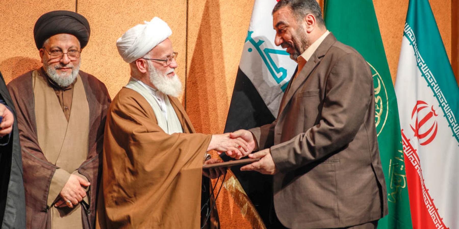 العتبة الرضوية المقدسة تشهد إقامة اللقاء التكريمي للوفود المشاركة في مؤتمر أمناء الرسل 