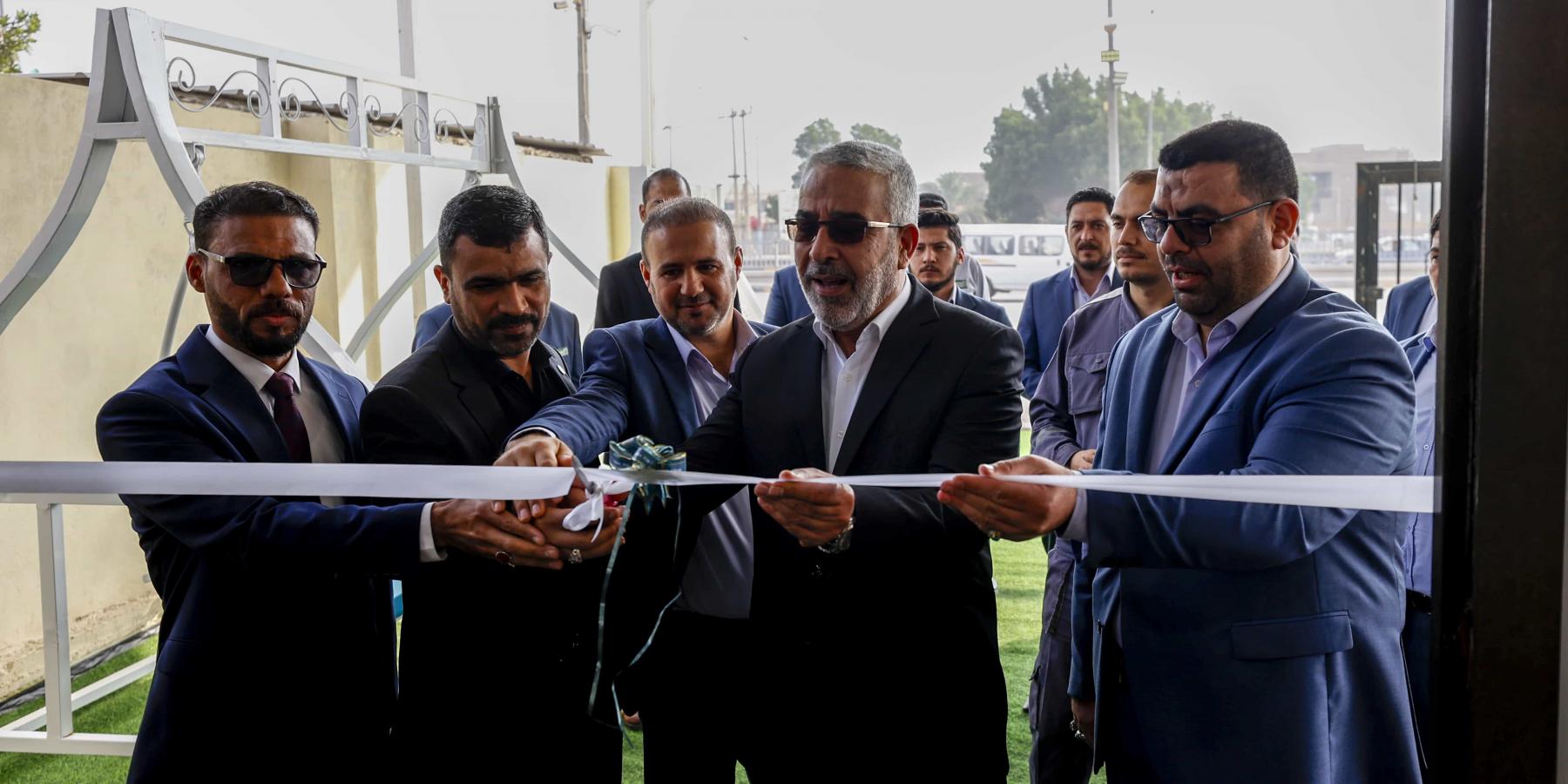 الأمين العام للعتبة العلوية المقدسة يفتتح معرض (فدك) التسويقي 