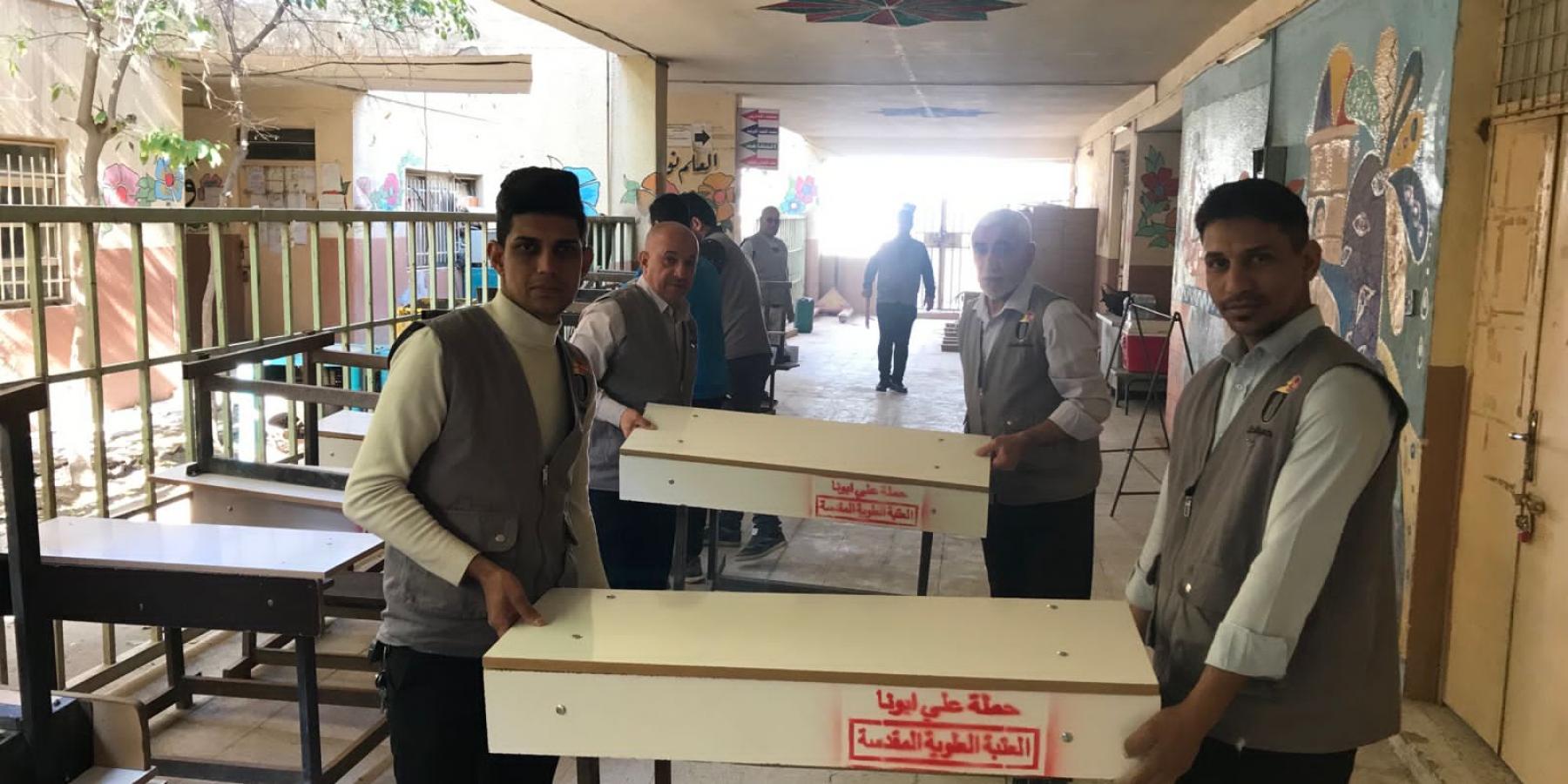 العتبة العلوية المقدسة تعلن انتهاء المرحلة الثانية لحملة (عليٌّ أبونا) في العاصمة بغداد