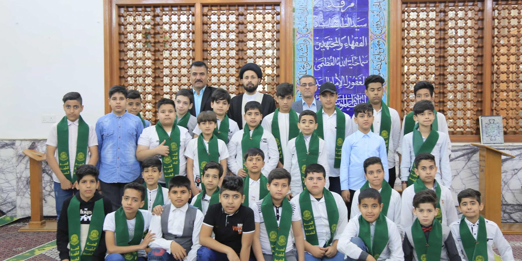 العتبة العلوية المقدسة تستضيف وفودًا طلابية من محافظة النجف الأشرف