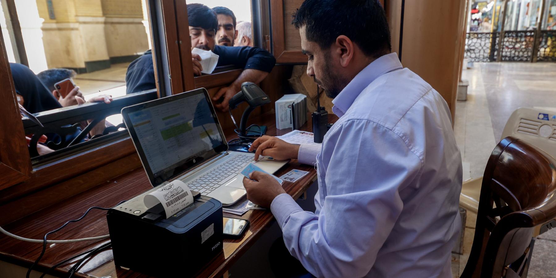 مضيف العتبة العلوية المقدسة...(108000) متبرك سنوياً بوجبات الطعام عن طريق الحجز الإلكتروني  