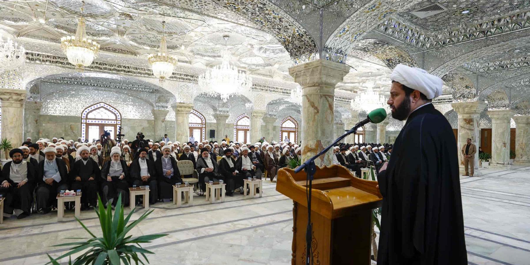 العتبة العلوية المقدسة تستضيف المؤتمر السنوي للمرشدين والمرشدات المرافقين لحجاج بيت الله الحرام