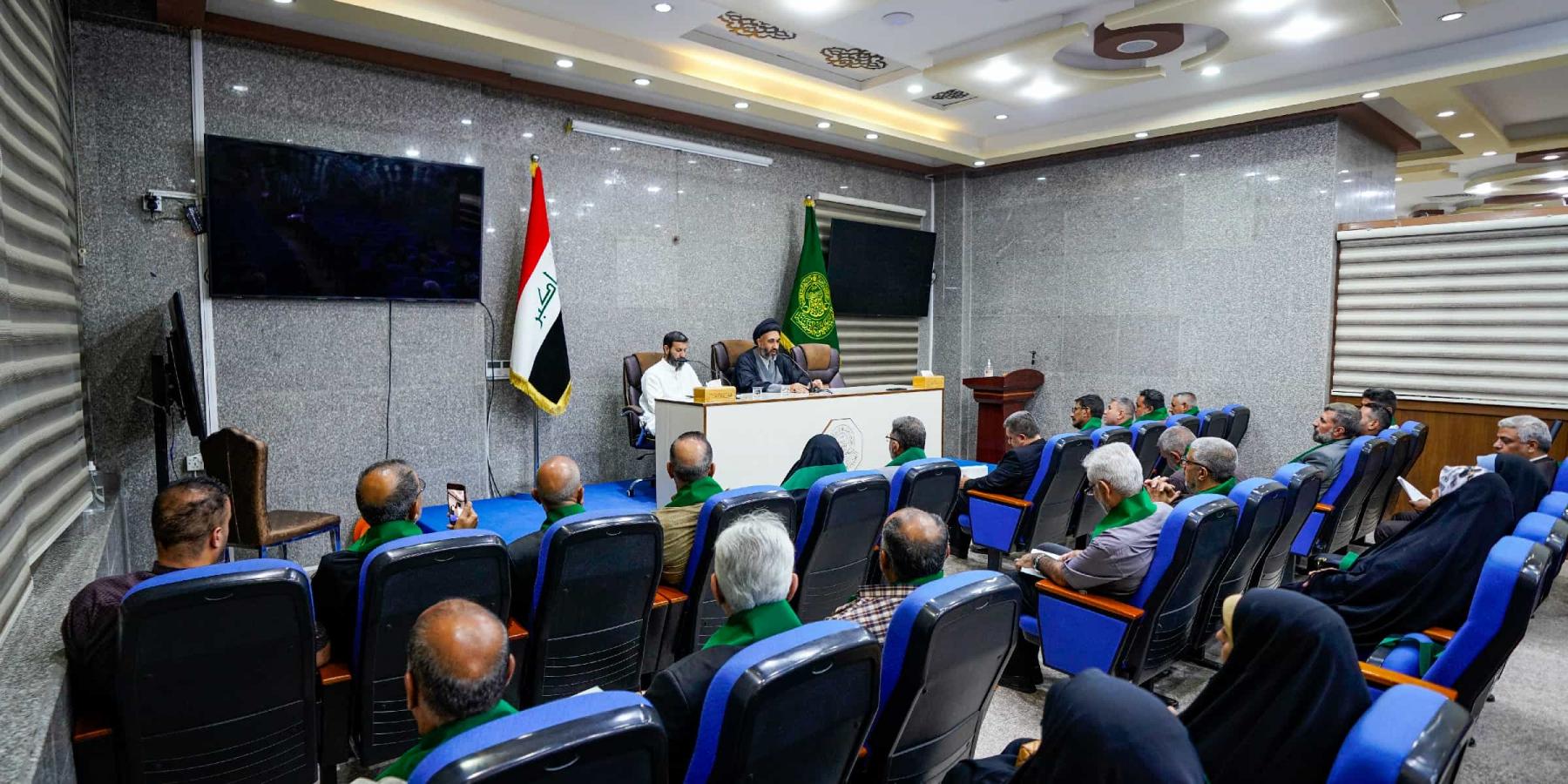 وفدٌ تربويٌ من العاصمة بغداد في ضيافة العتبة العلوية المقدسة