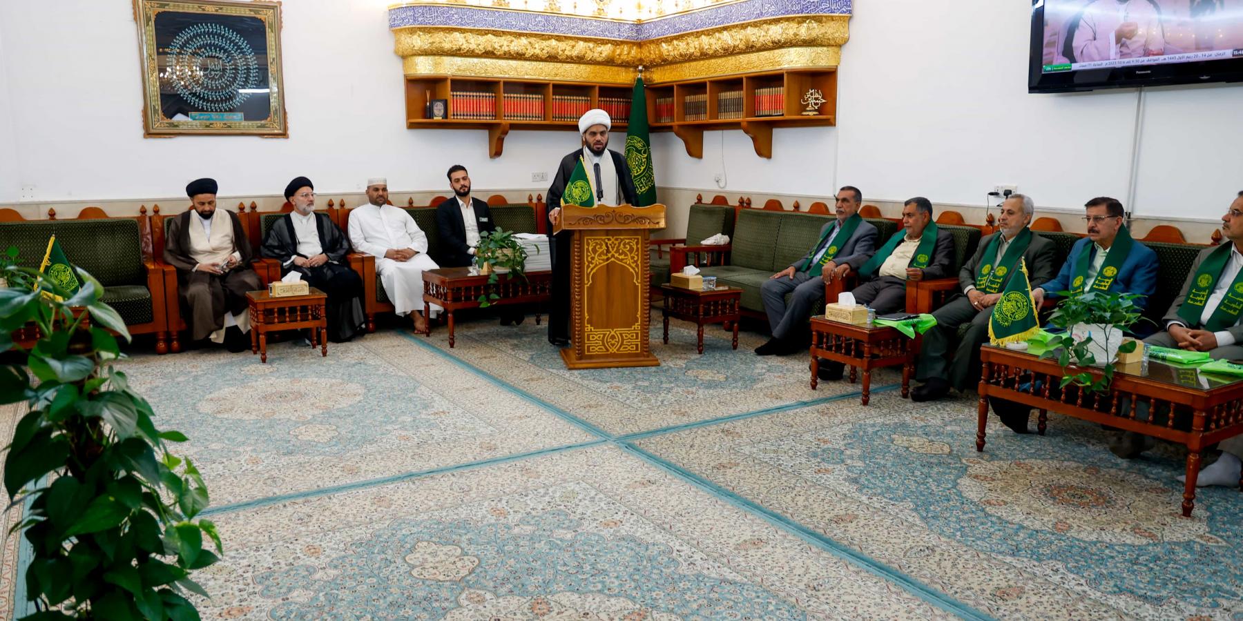 العتبة العلوية المقدسة تختتم دورة جديدة من الدورات التكميلية للكوادر التربوية من محافظة ذي قار