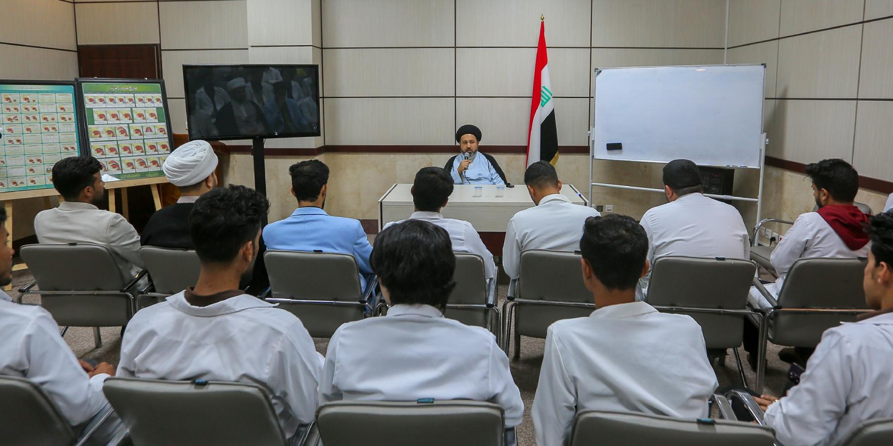 العتبة العلوية المقدسة تستقطب نخبة من الكوادر الصحية من محافظة المثنى 