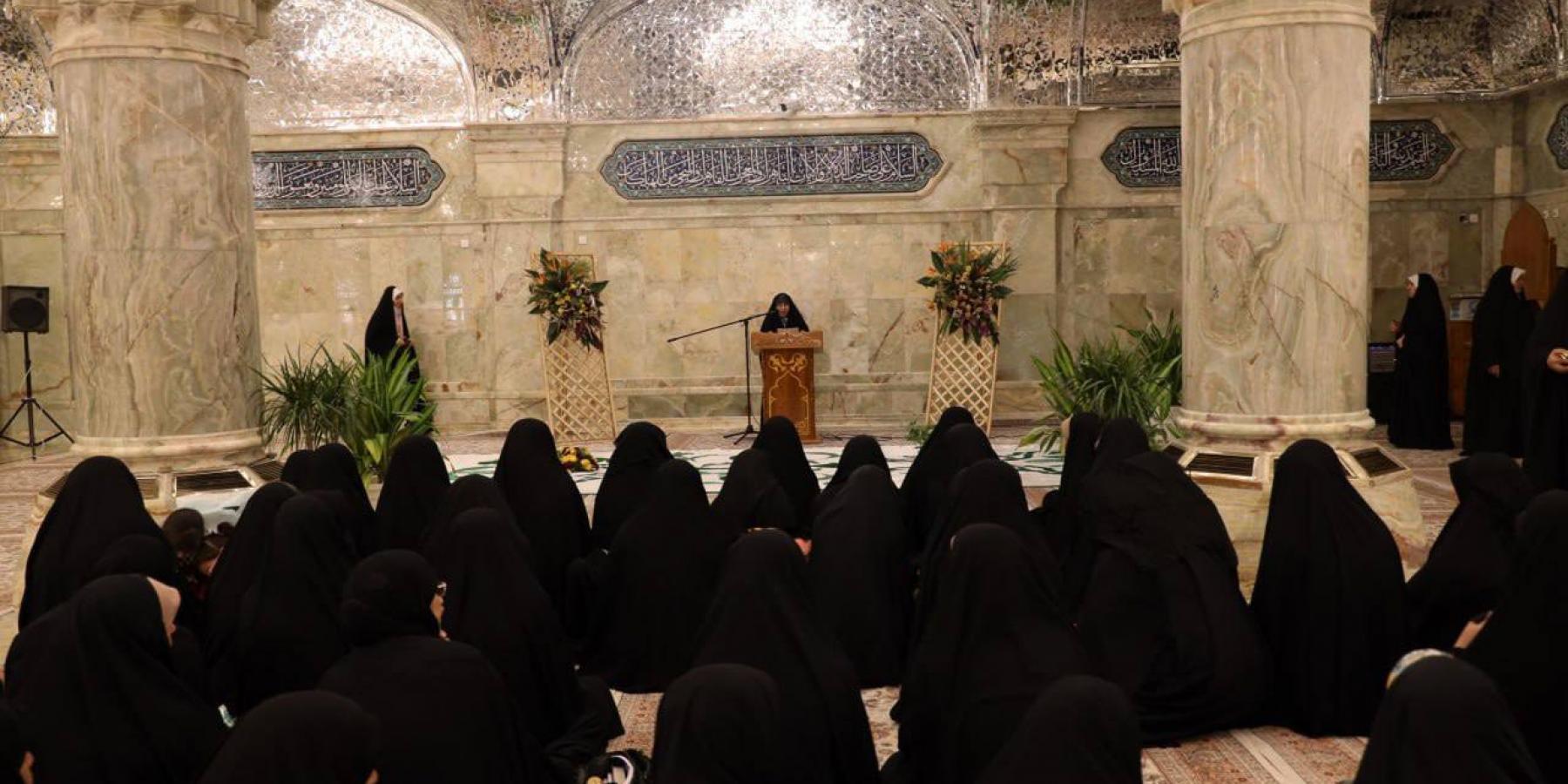 دار القرآن الكريم النسوية في العتبة العلوية المقدسة تُحيي ذكرى ولادة السيدة زينب (عليها السلام) 