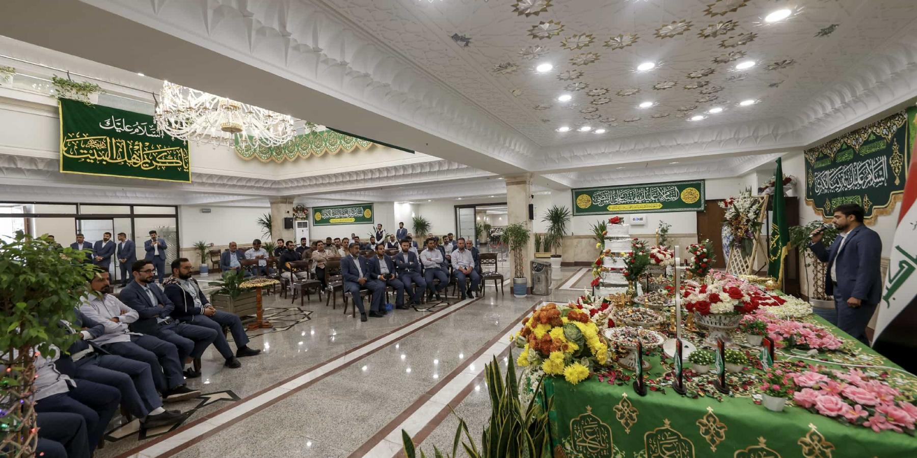 في احتفالية بهيجة .. العتبة العلوية المقدسة تُحيي ذكرى الولادة الميمونة للعقيلة زينب (عليها السلام)