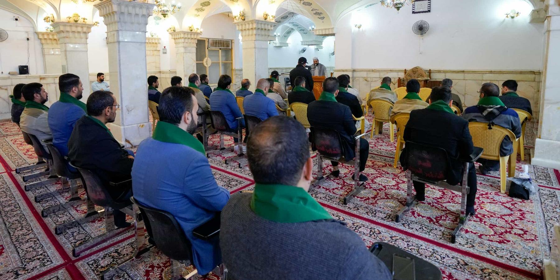 قسم الشؤون الدينية في العتبة العلوية المقدسة يختتم دورة (الرسول الأعظم) التثقيفية لخدم الحرم المُطهَّر