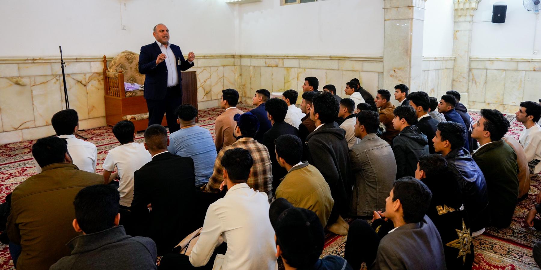قسم العلاقات العامة يستمرُّ في برنامجه لاستقبال الوفود الطلابية للمراحل الدراسية جميعها