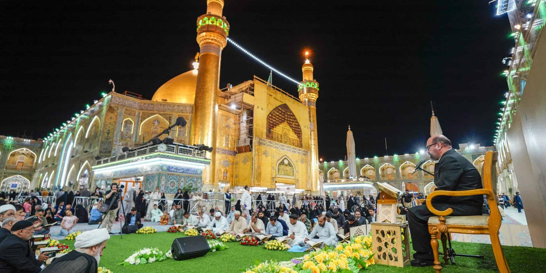 مع قرب حلول ذكرى ولادة الإمام الرضا (ع) .. دار القرآن الكريم تعقد محفلاً قرانيا 