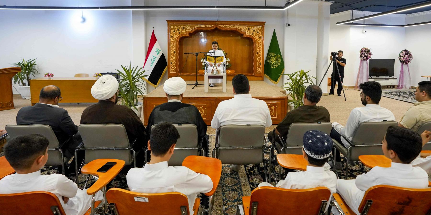 حرصاً منها على تطوير المواهب القرآنية لشريحة البراعم .. العتبة العلوية المقدسة ترعى برنامجاً تدريبياً للتلاوات الصحيحة  