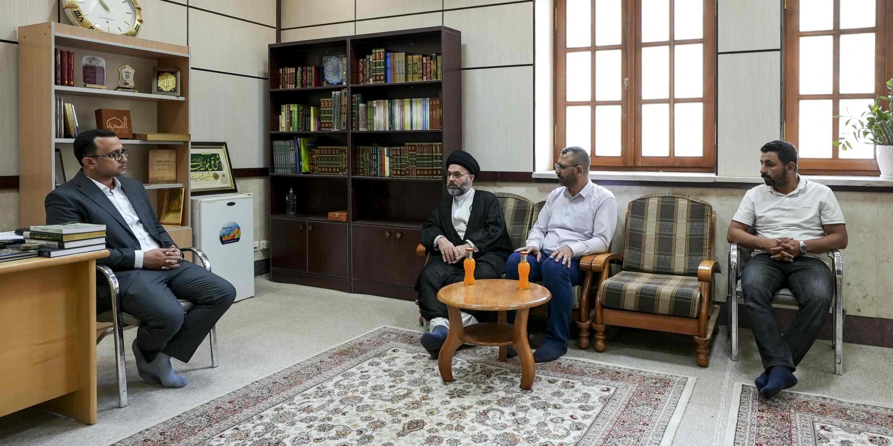 لتطوير الأنظمة في مكتبات العتبات المقدسة .. العتبتان العلوية والعباسية المقدستان تناقشان البرامج والسبل 