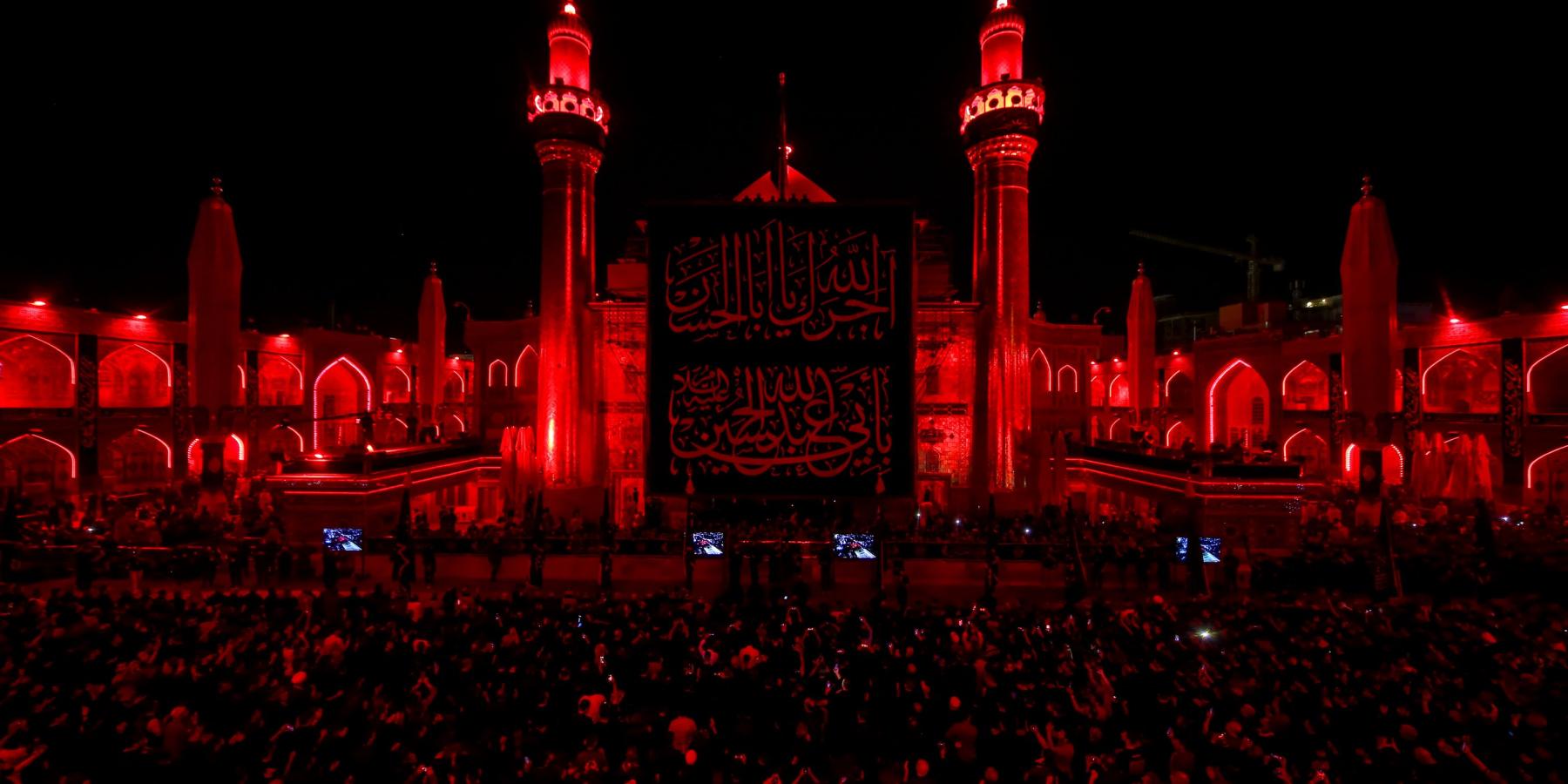 بحضور علمائي ورسمي .. العتبة العلوية المقدسة ترفع راية الحزن والحداد إيذاناً بحلول شهر محرم الحرام