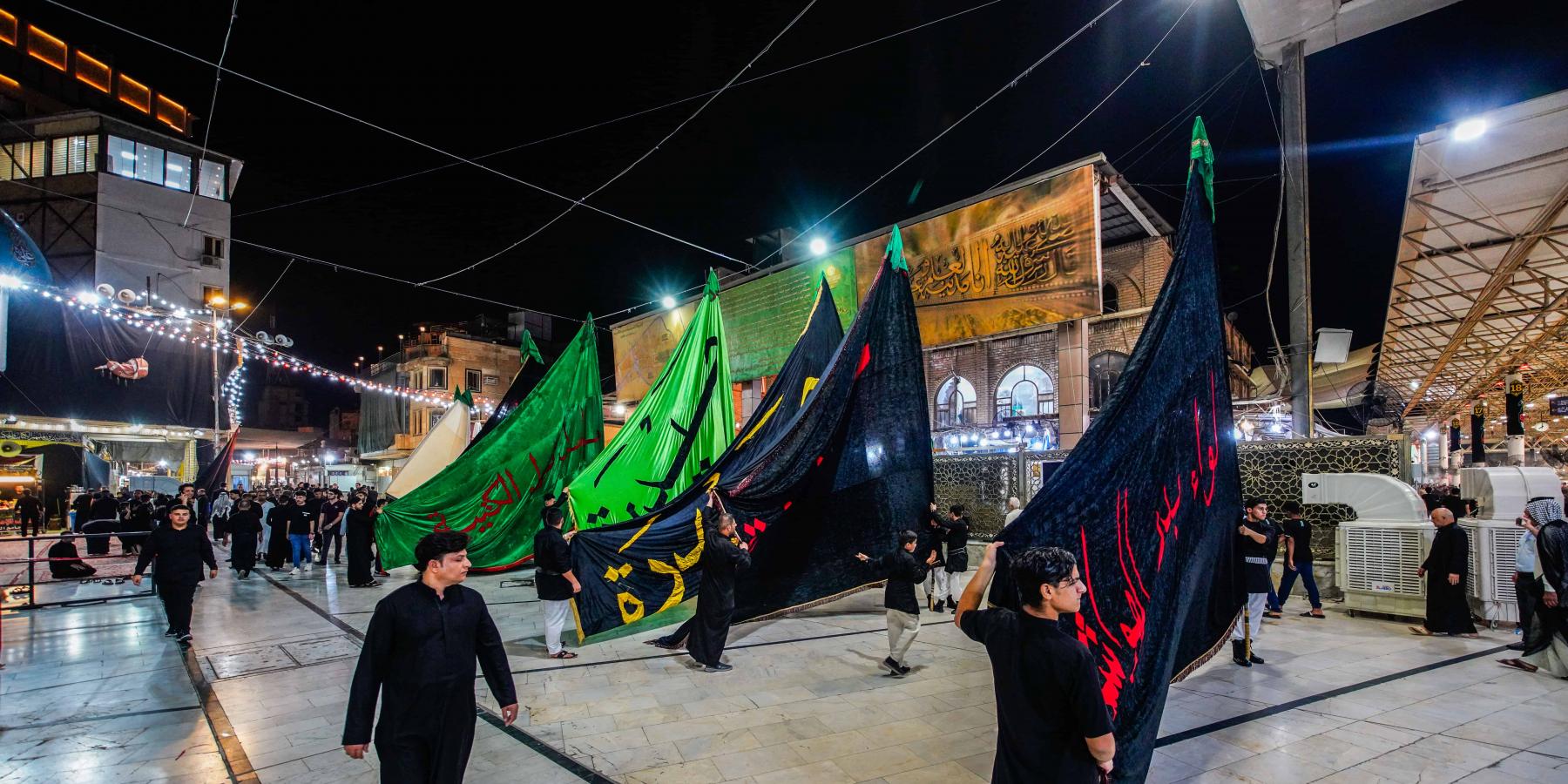 العتبة العلويّة المقدّسة  تُعِدُّ خطّة محكمة لتأمين مواكب العزاء وتنظيم دخولها خلال العشرة الأولى من المحرَّم