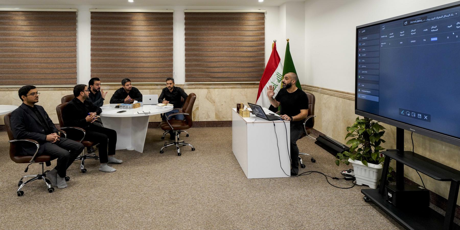 العتبة العلوية المقدسة تستخدم أحدث أنظمة التكنولوجيا لتفويج الزائرين باستخدام الذكاء الاصطناعي