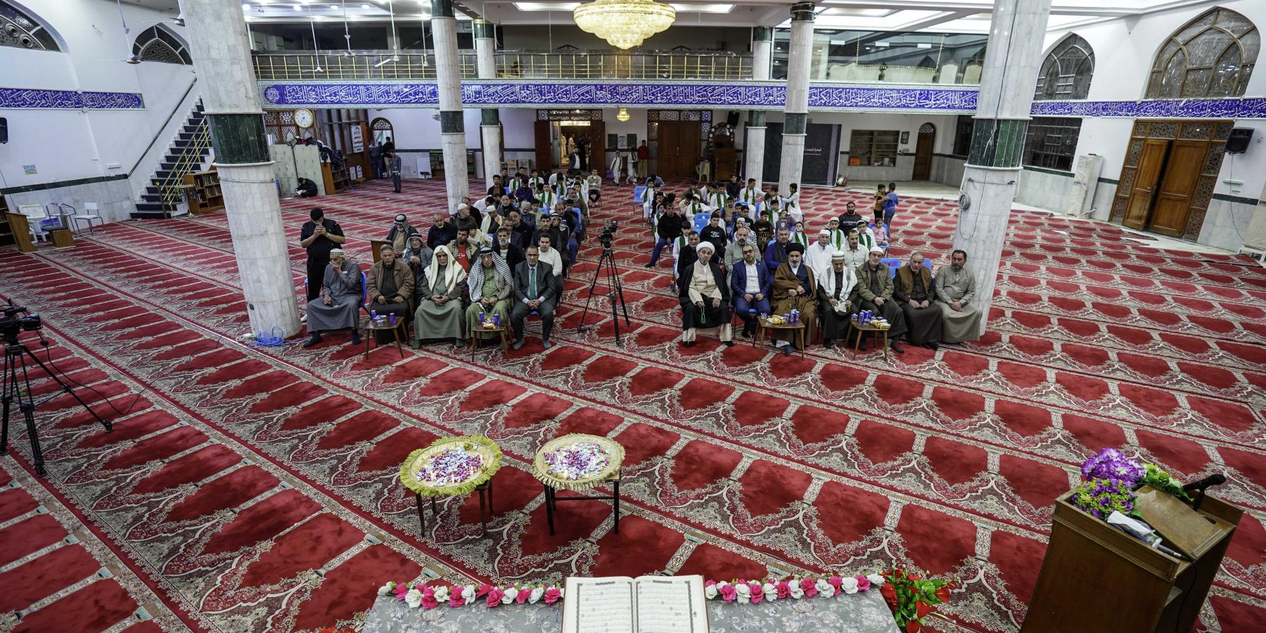 العتبة العلوية المقدسة تُحيي ذكرى ولادة الأقمار المحمدية بمحافل قرآنية في بغداد وديالى