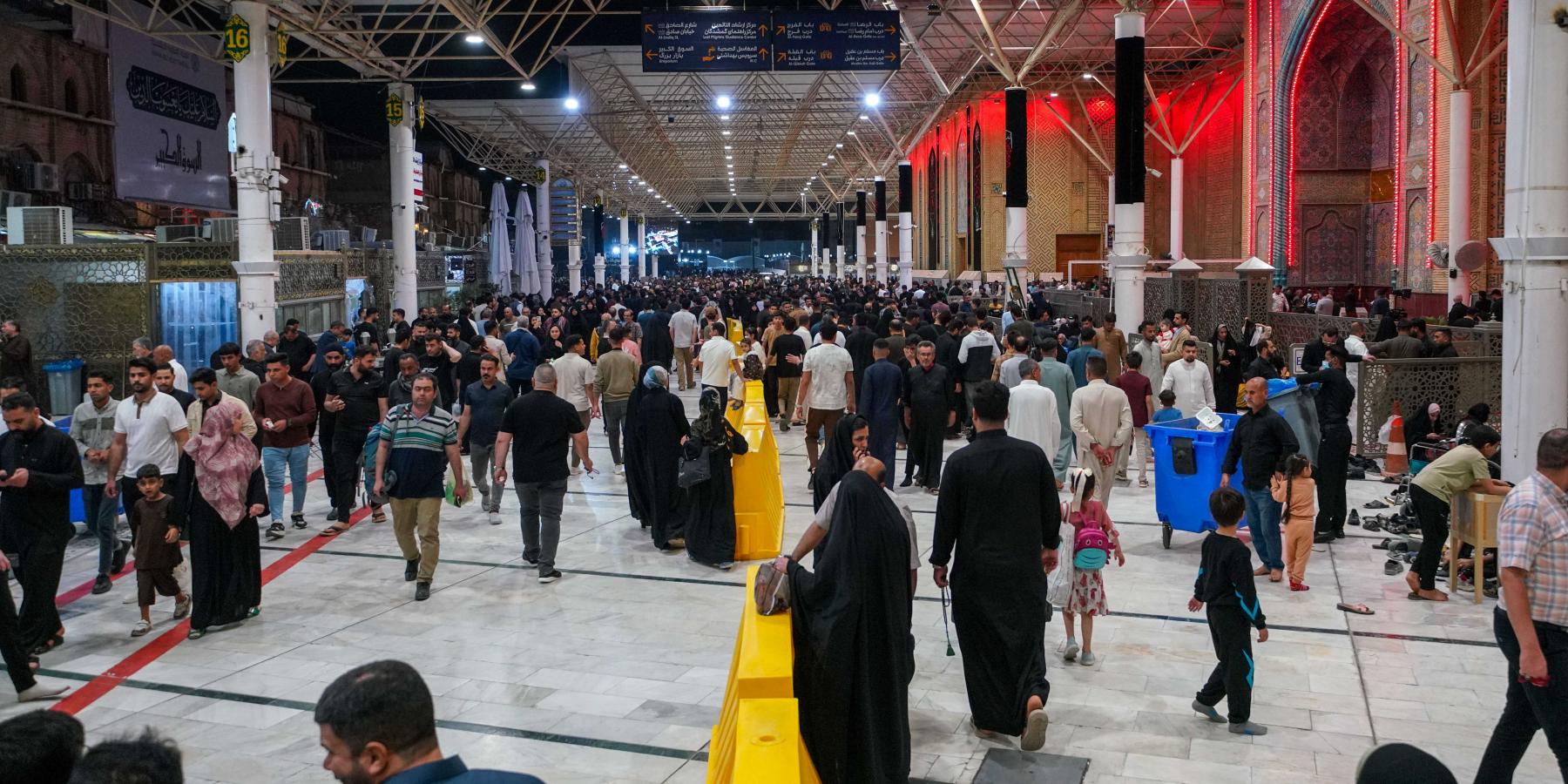 خلال إحياء شهادة أمير المؤمنين (عليه السلام) .. أكثر من 12 ألف خدمة للزائرين عبر مركز إرشاد التائهين