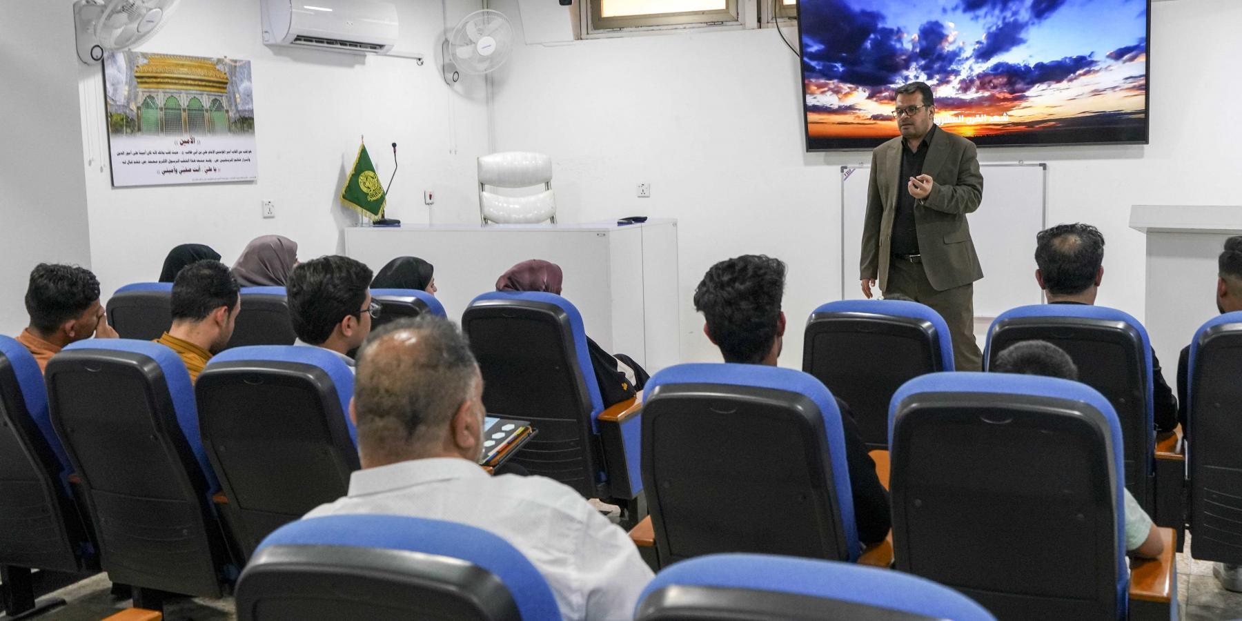 مركز الأمين للأبحاث والتقانات الأحيائية في العتبة العلوية المقدسة .. نشاط علمي مُكثّف وزيارات أكاديمية خلال نيسان 2025م 