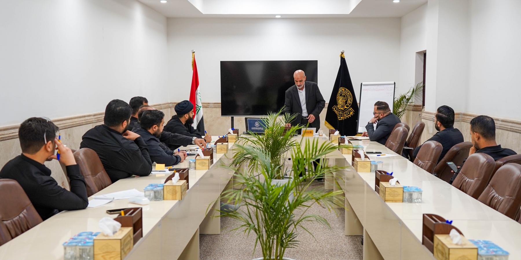 دورة تدريبية في العتبة العلويّة المقدّسة تسلّط الضوء على علم الإدارة في نهج الإمام عليّ (عليه السلام)