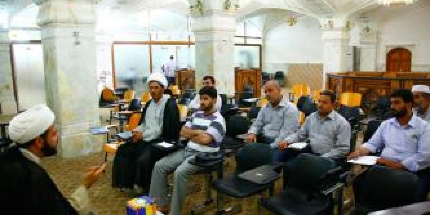 قسم الشؤون الدينية في العتبة العلوية يفتتح دورة تطويرية لمؤذني وقراء القرآن والأدعية