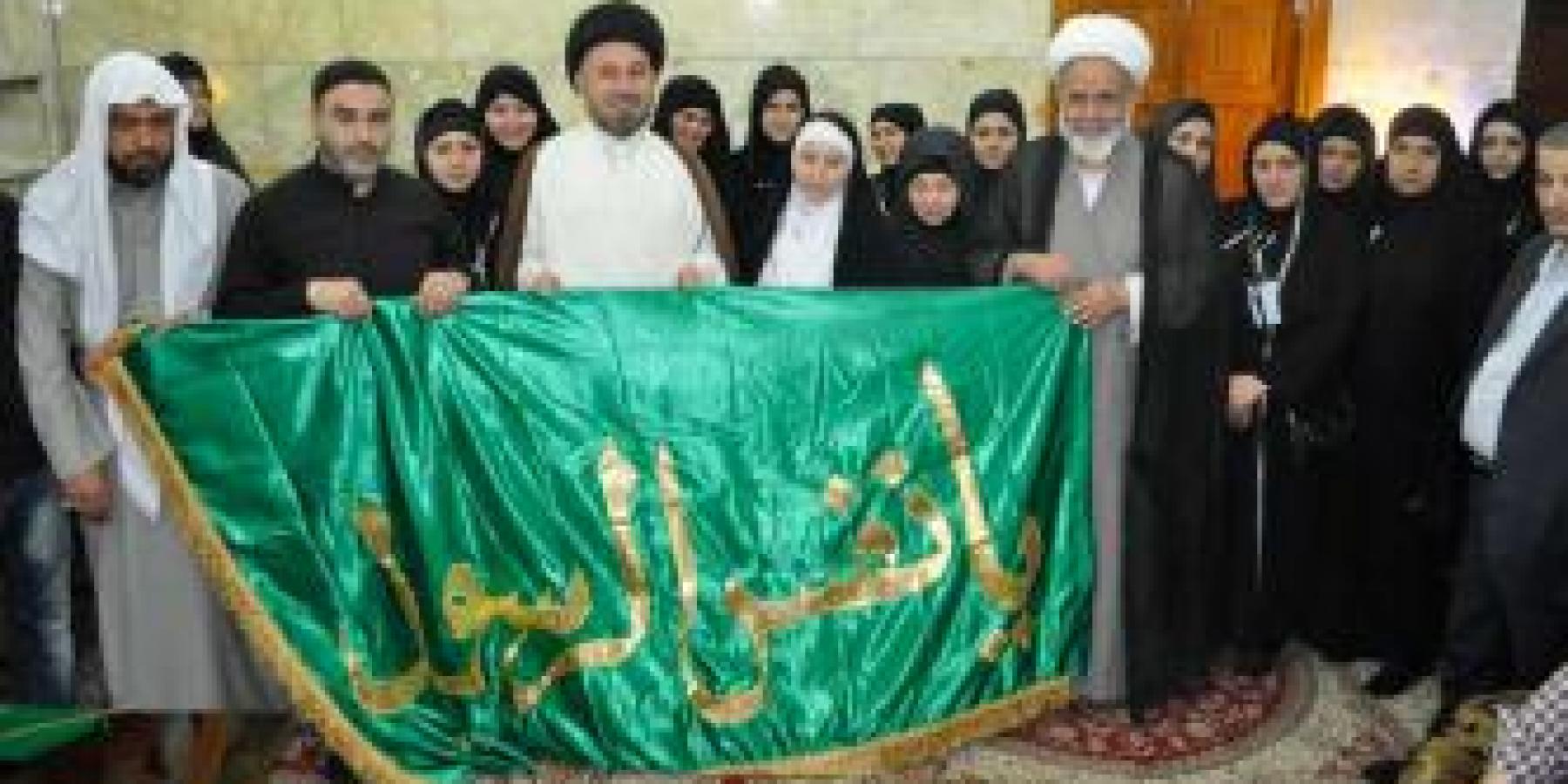 وفد من جمهورية جورجيا يتشرف بزيارة العتبة العلوية المقدسة