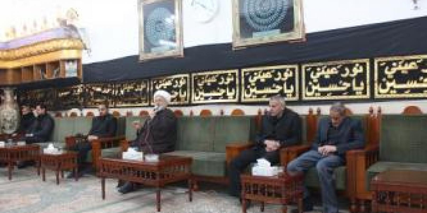 في لقائه بمسؤولي ومنتسبي العتبة العلوية المقدسة... الأمين العام للعتبة المقدسة (ما من نبي سابق وما من رسول الا وكان محمد صلى الله عليه وآله وسلَّم سيداً وإماماً له )