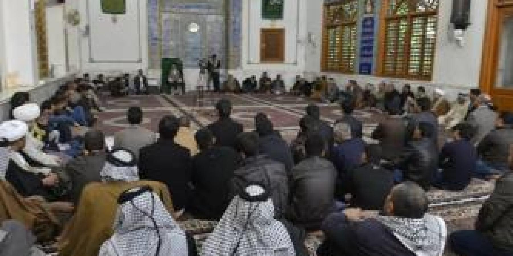 وفود معتمدي المرجعية العليا من بغداد والناصرية في ضيافة العتبة العلوية المقدسة
