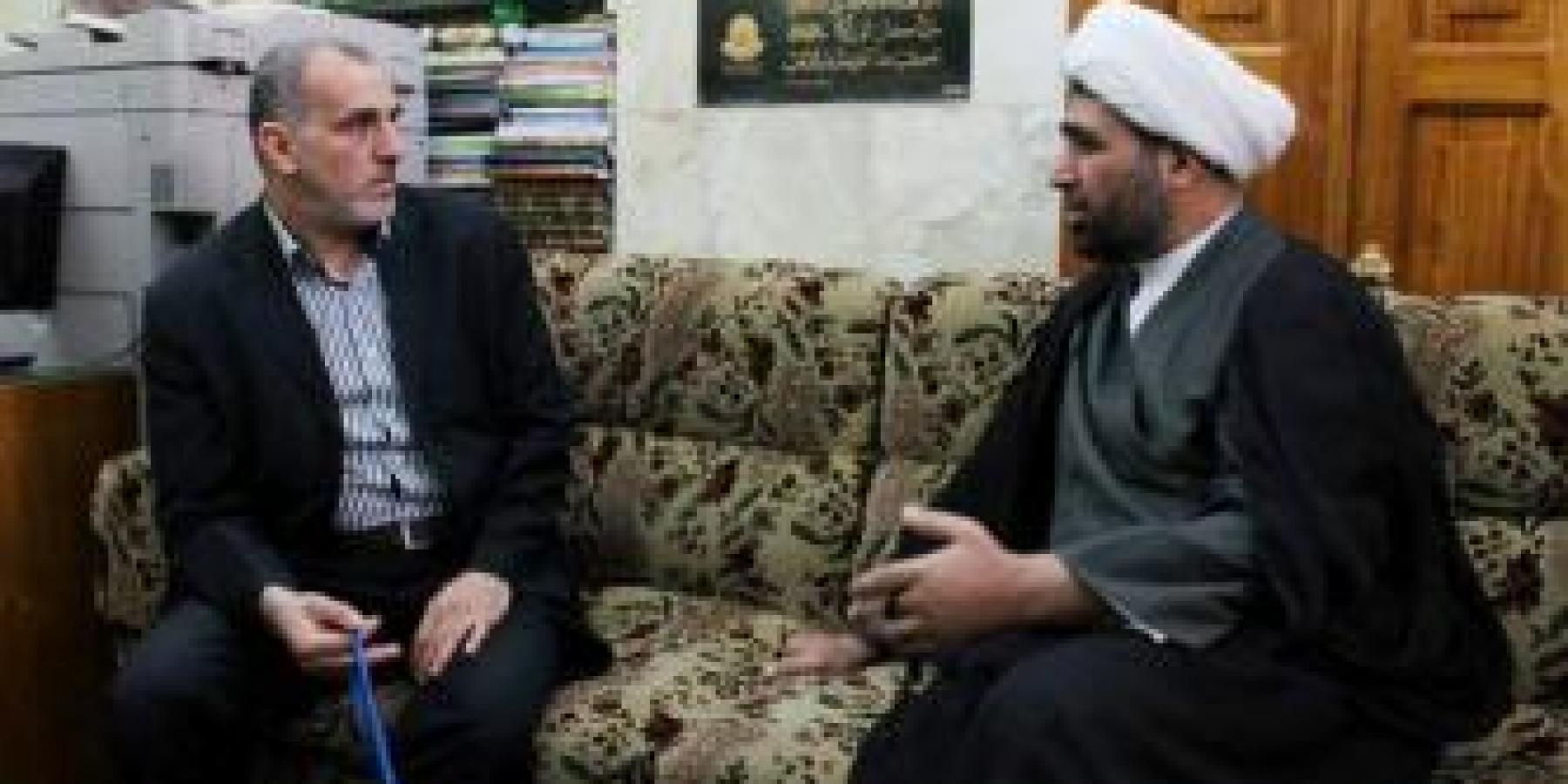 شعبة التواصل الخارجي في العتبة العلوية المقدسة تستضيف الناشط الإسلامي مصطفى الصافي من ولاية دالاس الأمريكية