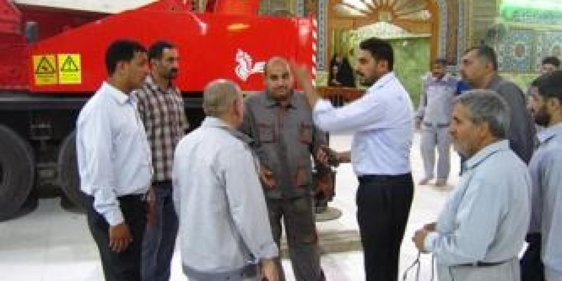 شعبة التبريد في العتبة العلوية المقدسة تنهي استعداداتها لاستقبال فصل الصيف بتهيئة منظومات التبريد من أجل خدمة الزائرين
